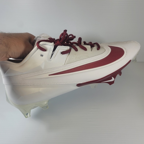 NIKE VAPOR EDGE ELITE 360 2 TB CRIMSON RED Football Cleats D5713-105 Mens Sz 13 main image 5